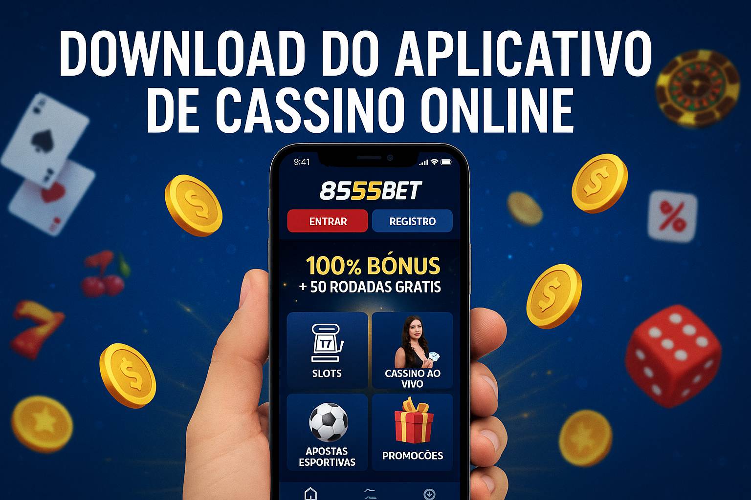 Baixar o 8555BET Cassino App