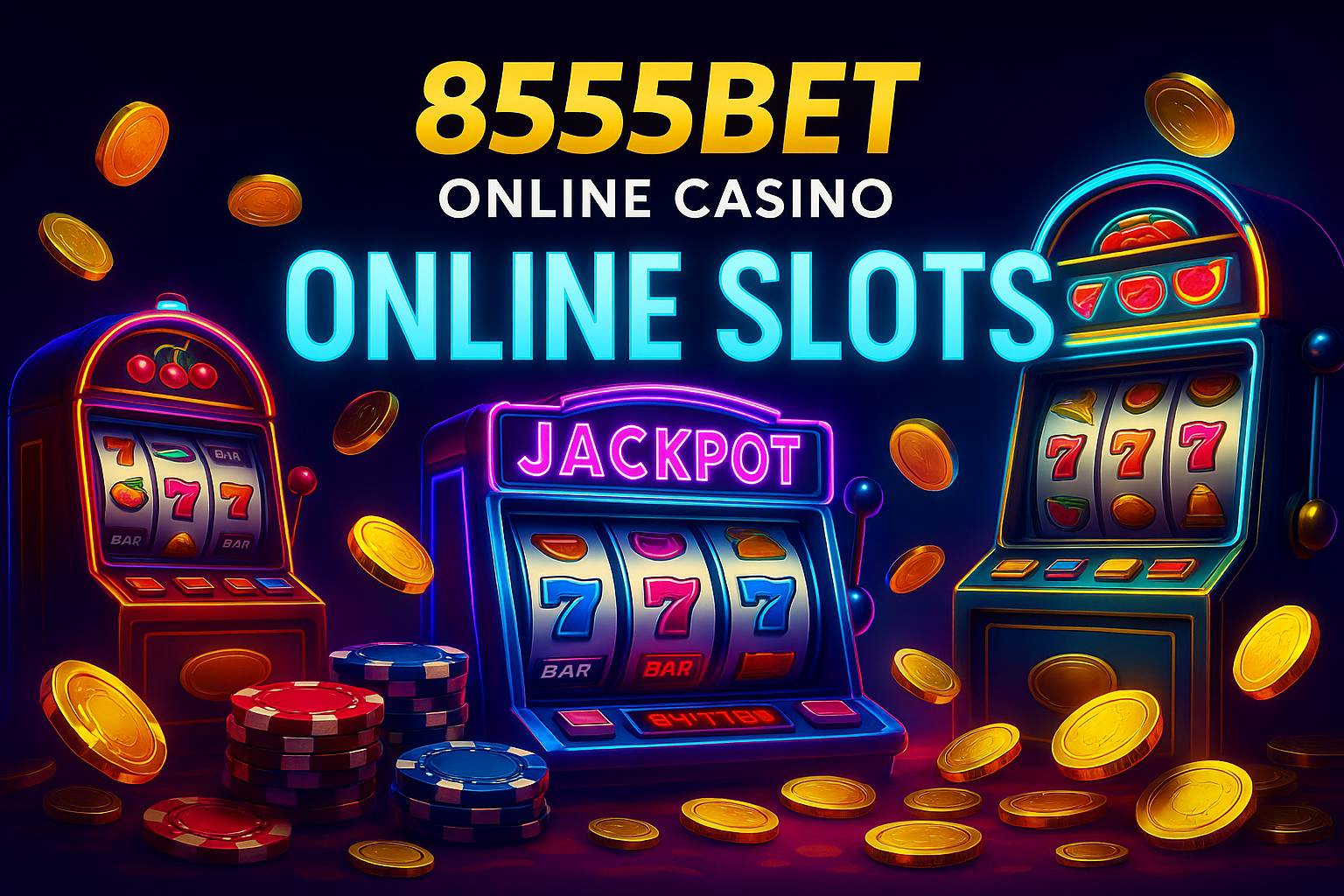 Explore o mundo das slot machines no 8555BET Casino